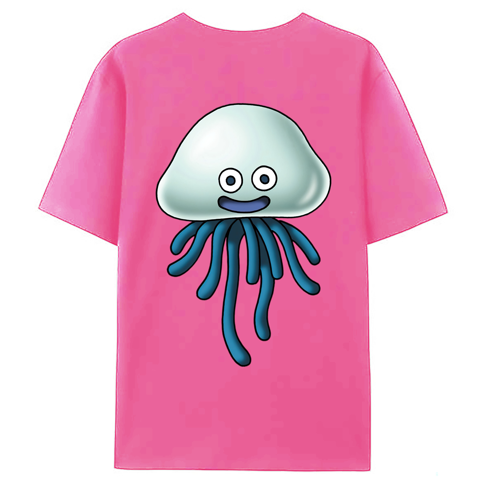 （画像用） ドラゴンクエスト Doragon Kuesuto Dragon Quest レディース半袖Tシャツ(バックプリント)